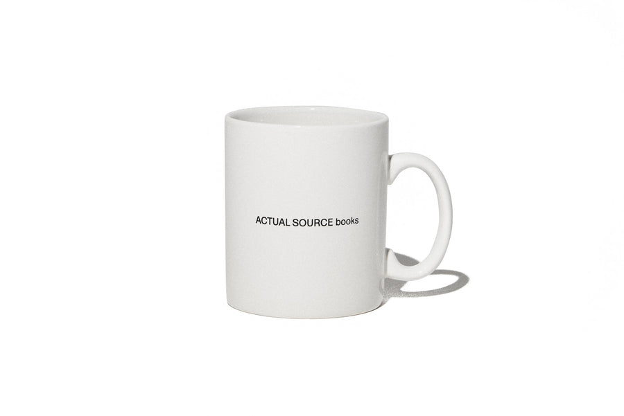 Giant Mug (white w/black print)