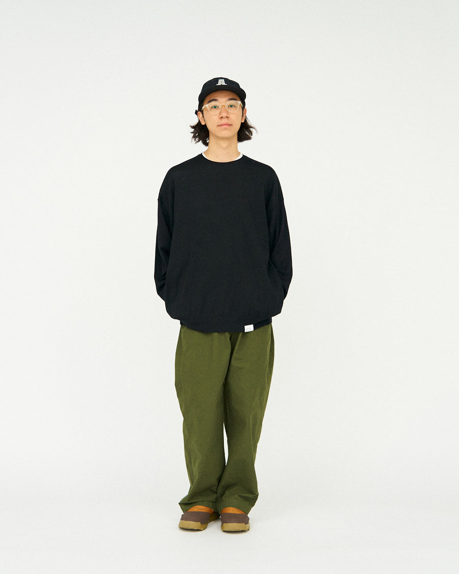 TECH HIGH GAUGE CREW NECK KNIT