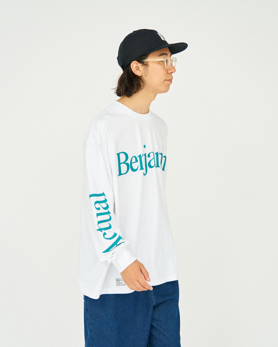 CORPORATE PRINTED L/S TEE ”Actual Benjamin Source Edgar