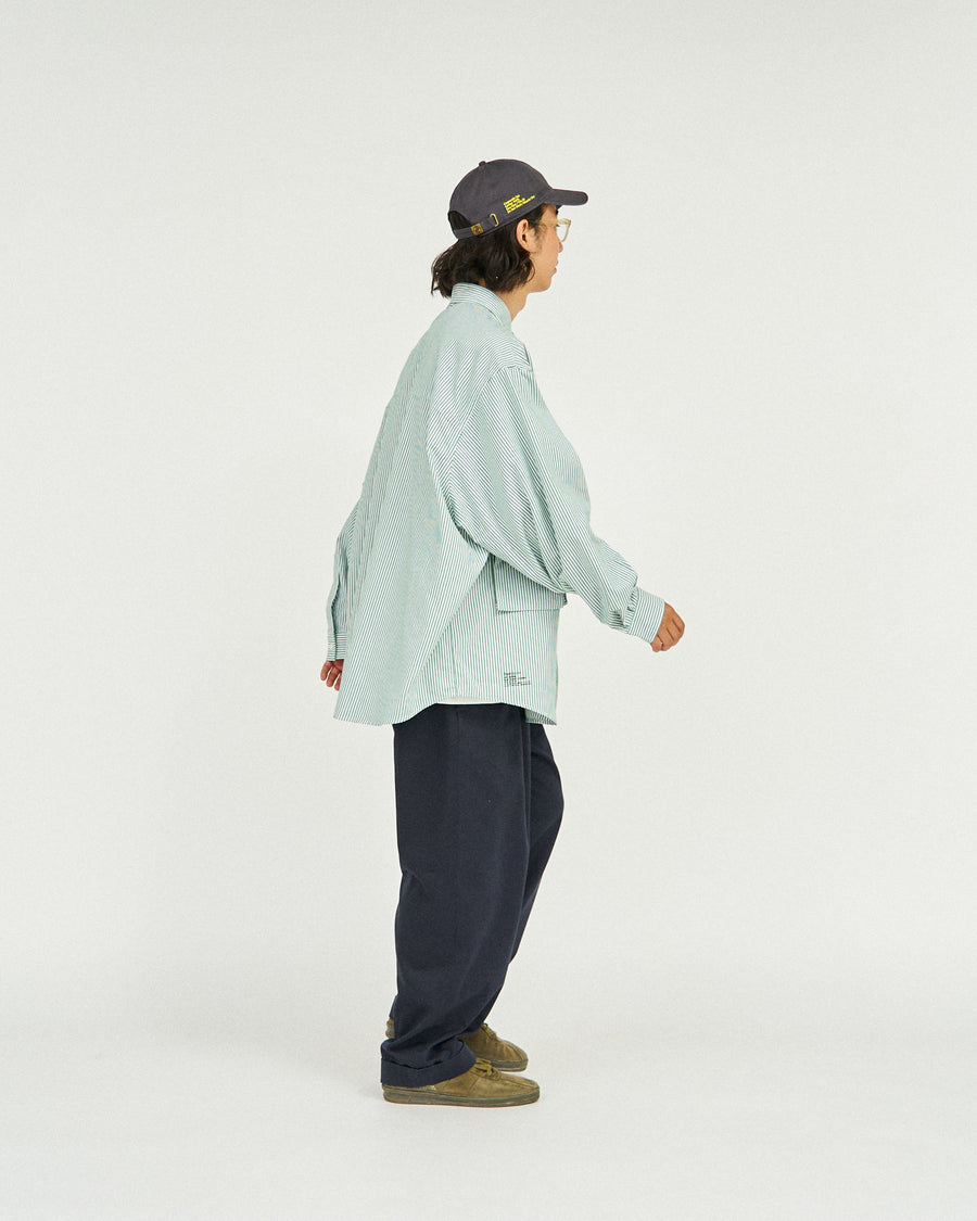 Cotton Chino Tuck Trousers – FreshService® official site