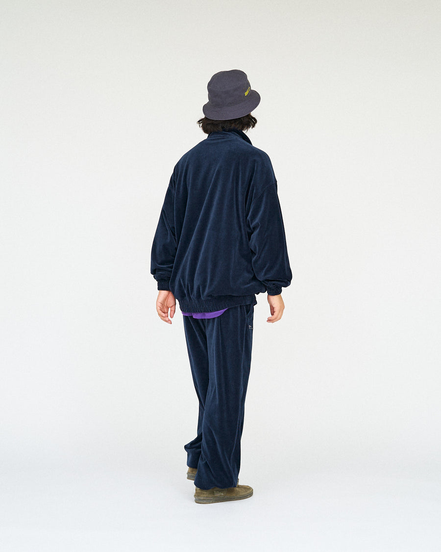 VELOUR JERSEY PULLOVER