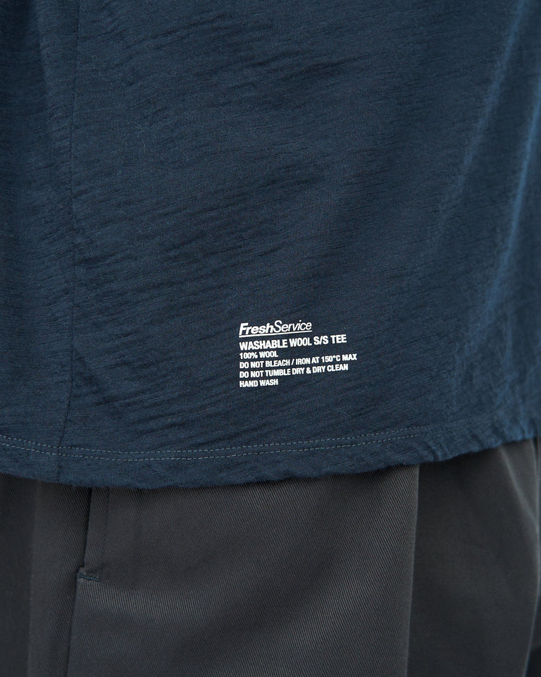 WASHABLE WOOL S/S TEE