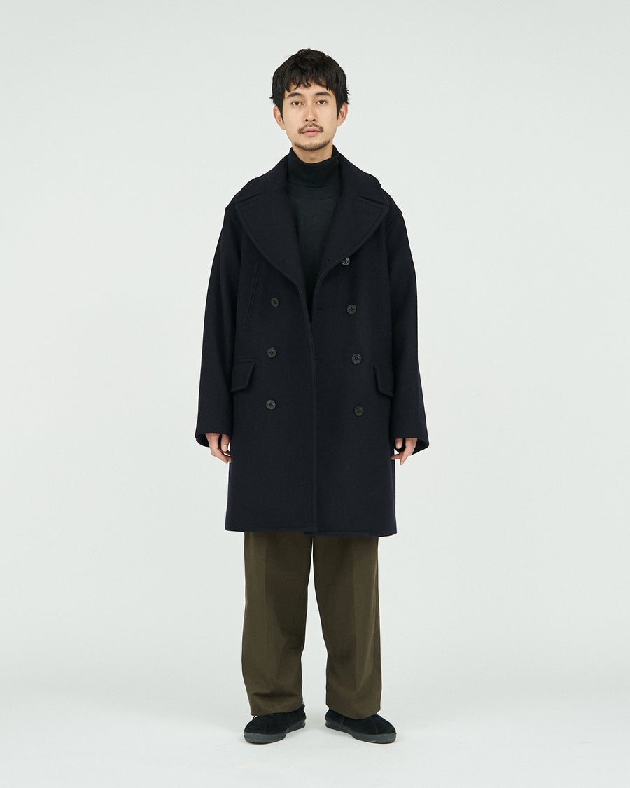 Wool Melton 10B Pea Coat