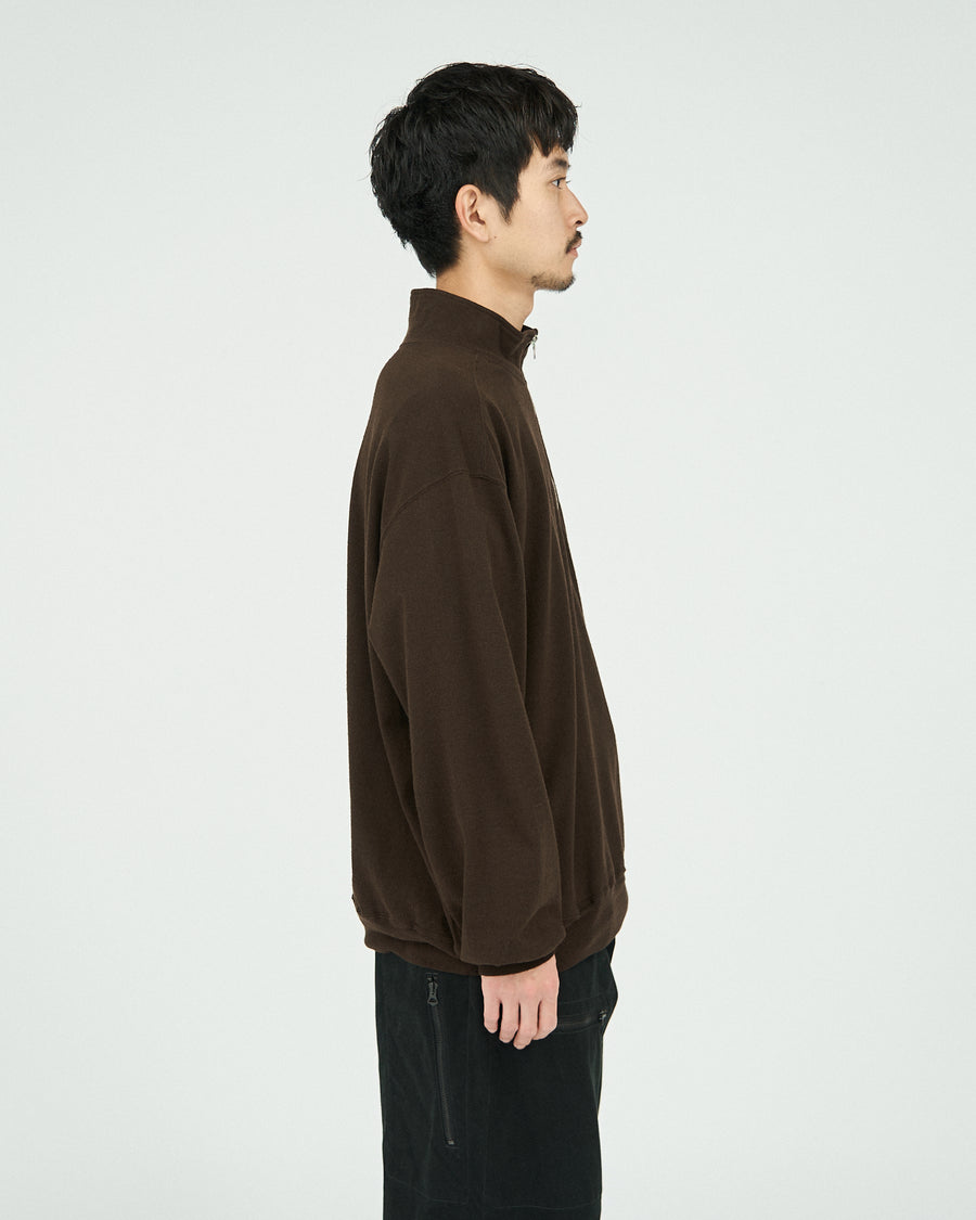 Co/Silk Nep Half-Zip