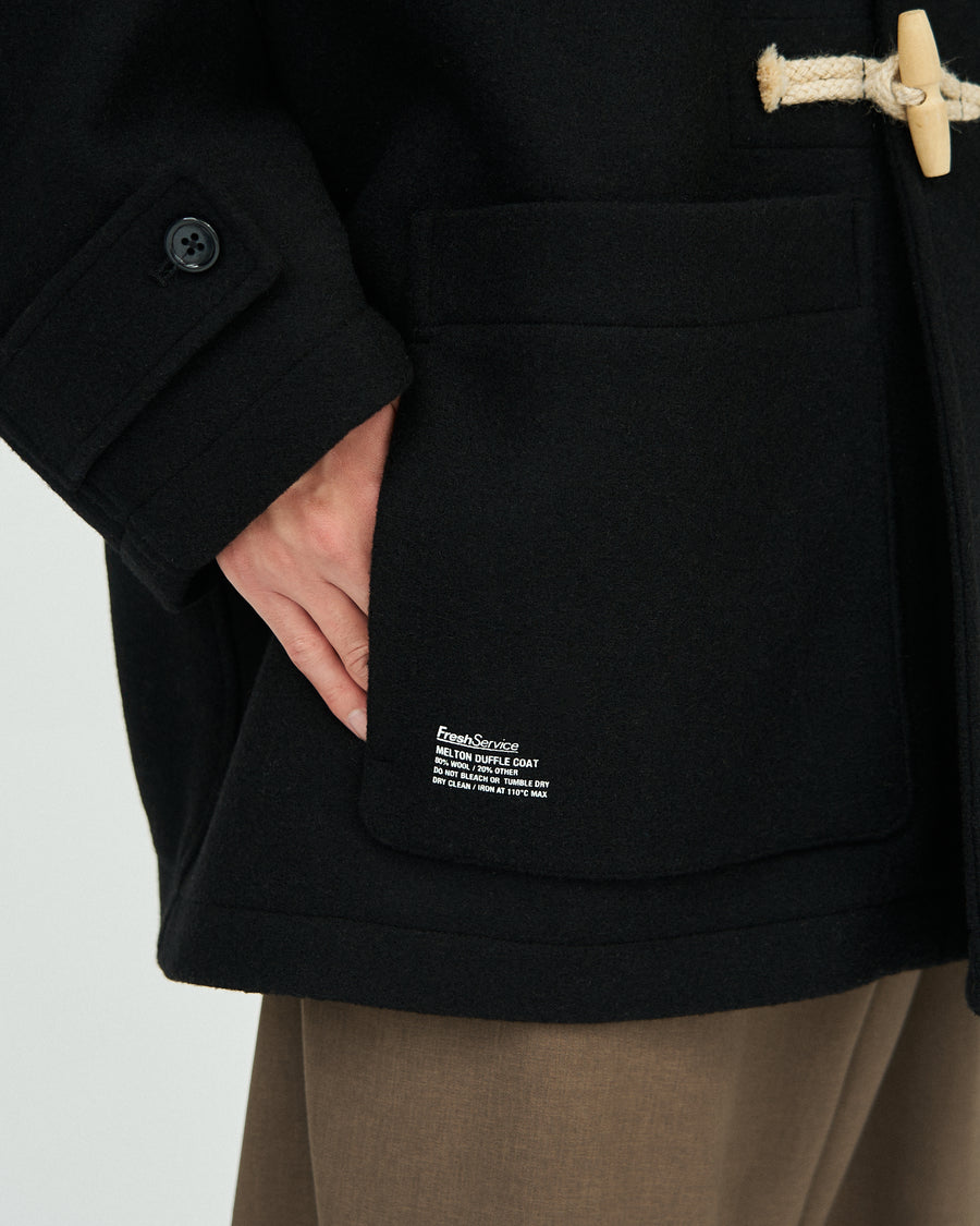 MELTON DUFFLE COAT