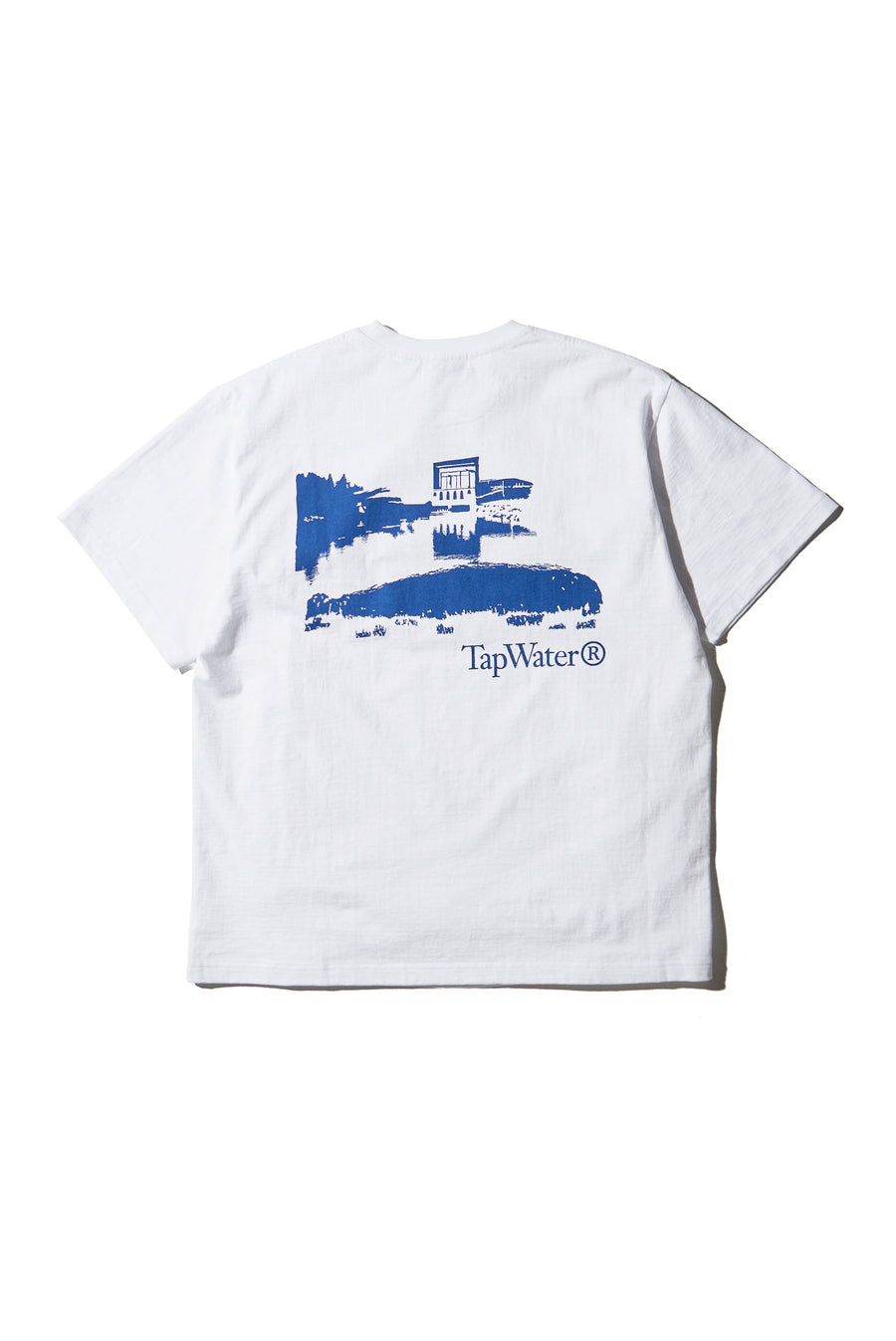 Waste Cotton Printed S/S Tee
