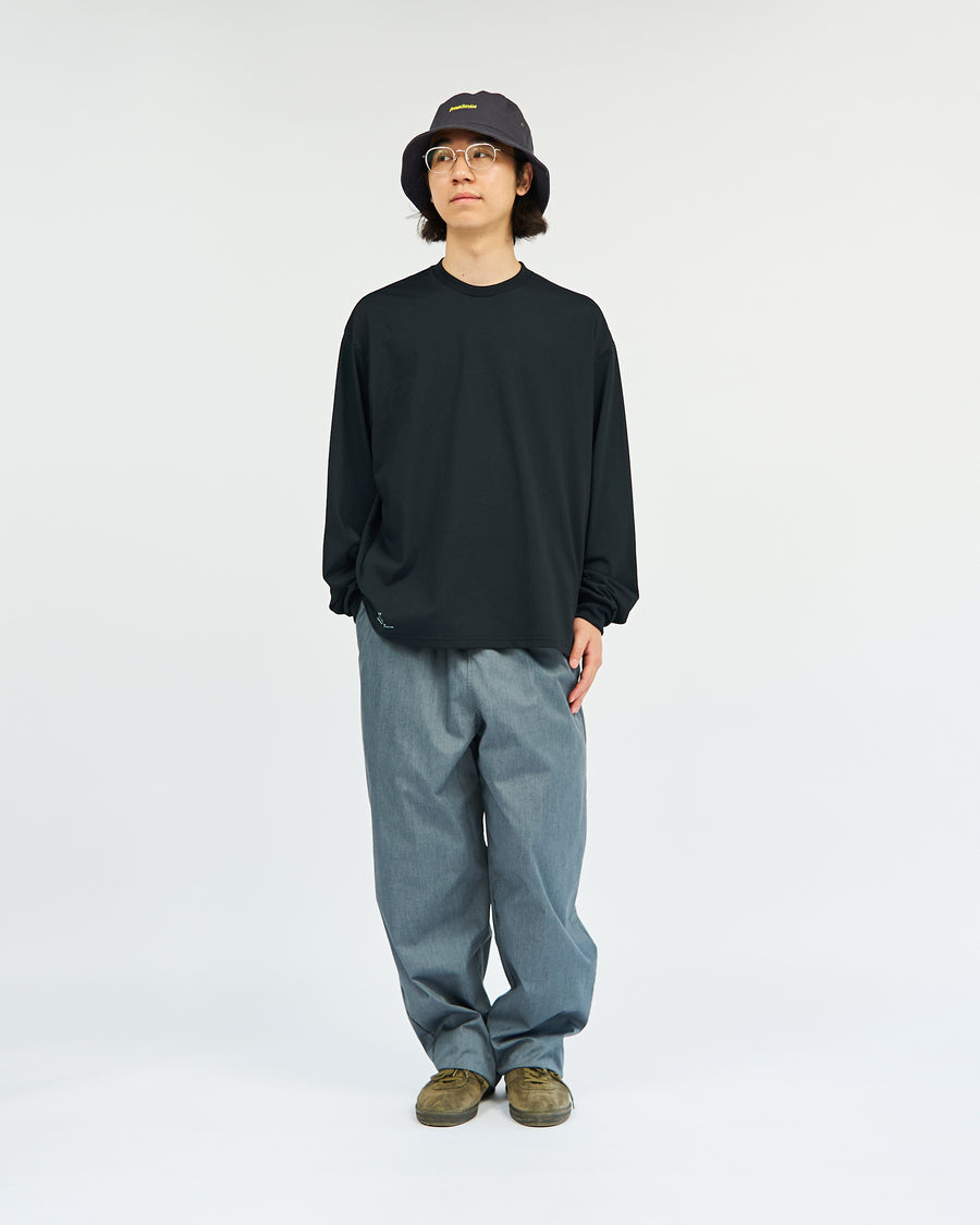 DRY JERSEY L/S CREW NECK TEE