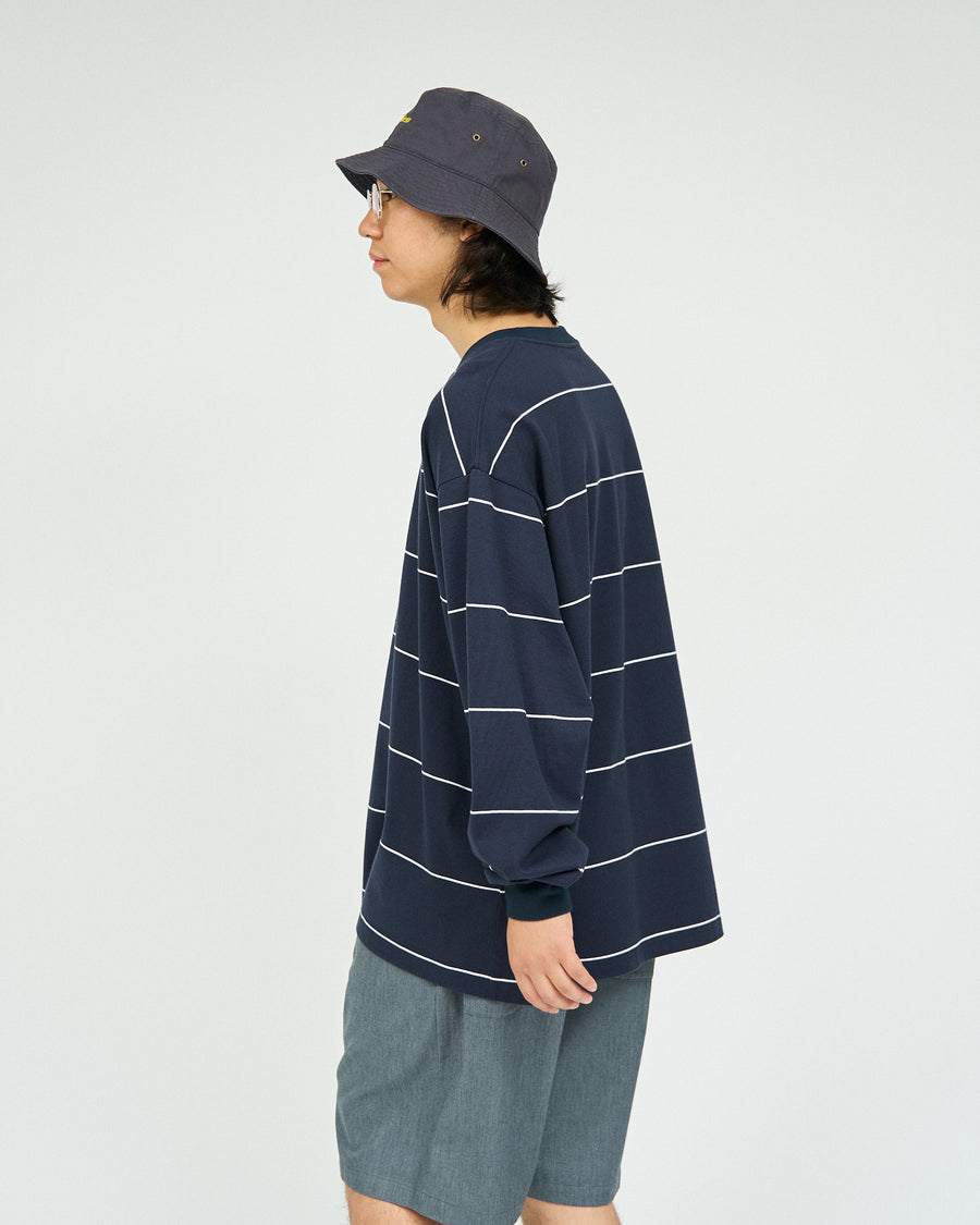 PIN BORDER L/S TEE