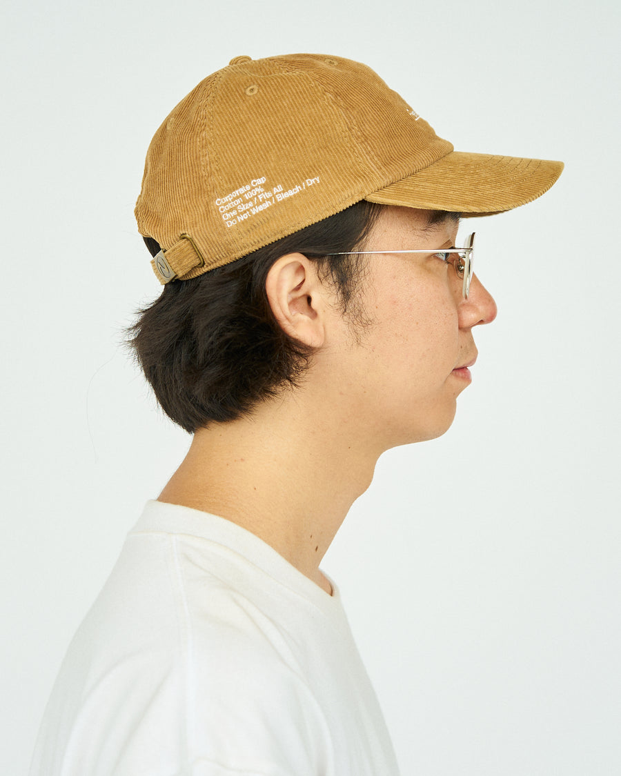 CORDUROY CORPORATE CAP