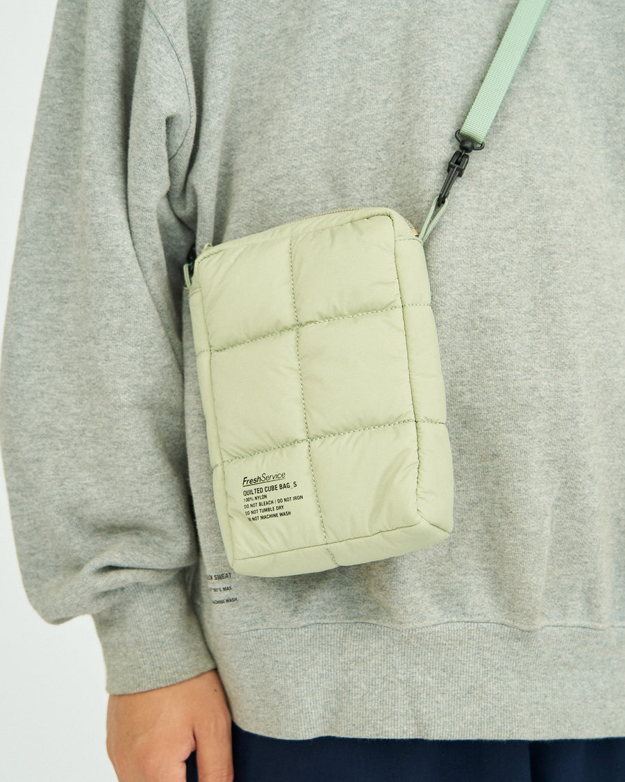 QUILTED CUBE BAG_S