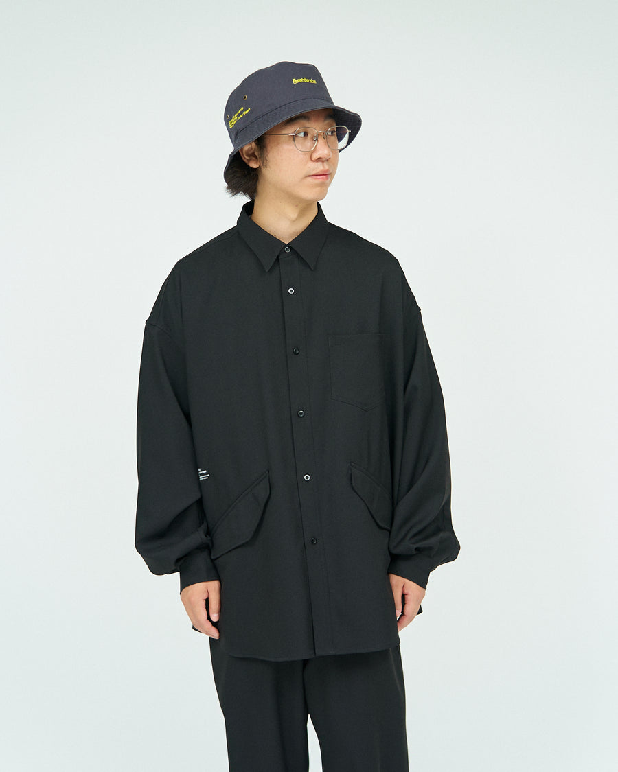 WOOLY TWILL TECH SHIRT