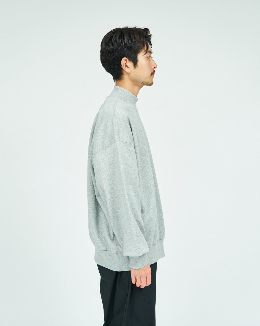 LIGHT OZ MOCK NECK SWEAT