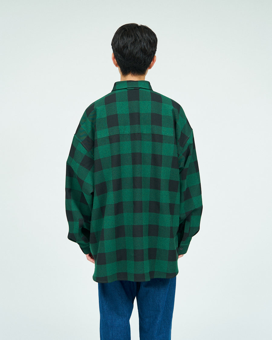 BUFFALO CHECK MULTI POCKET SHIRT