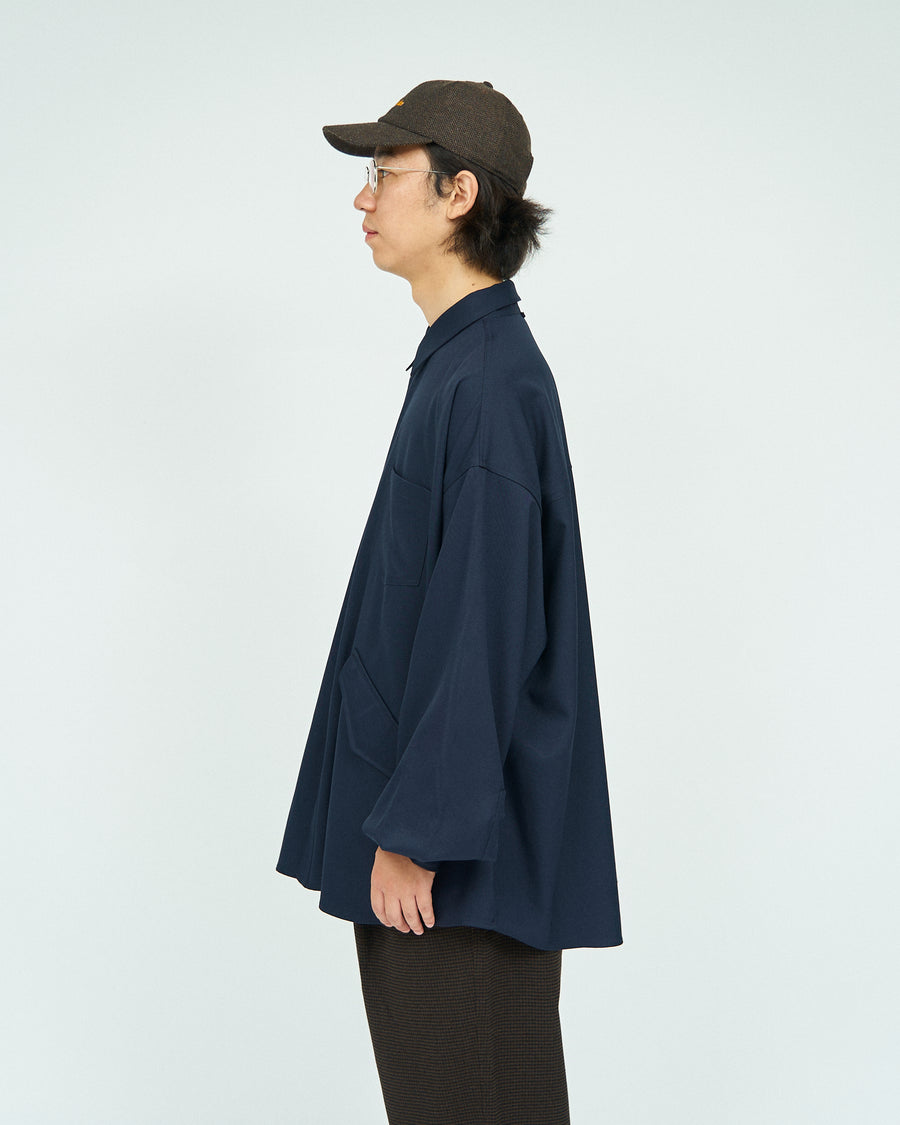 WOOLY TWILL TECH SHIRT