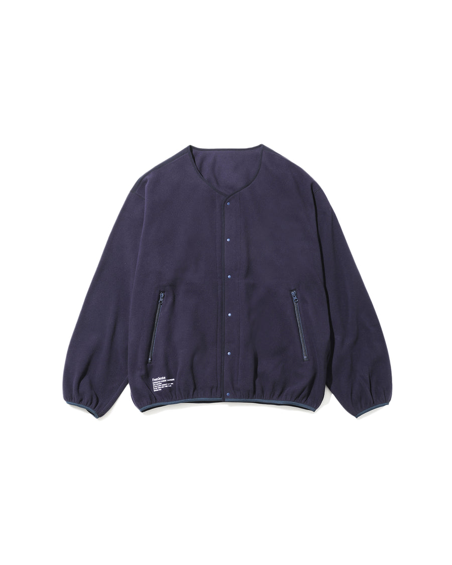 SYNTHETIC FLEECE CARDIGAN