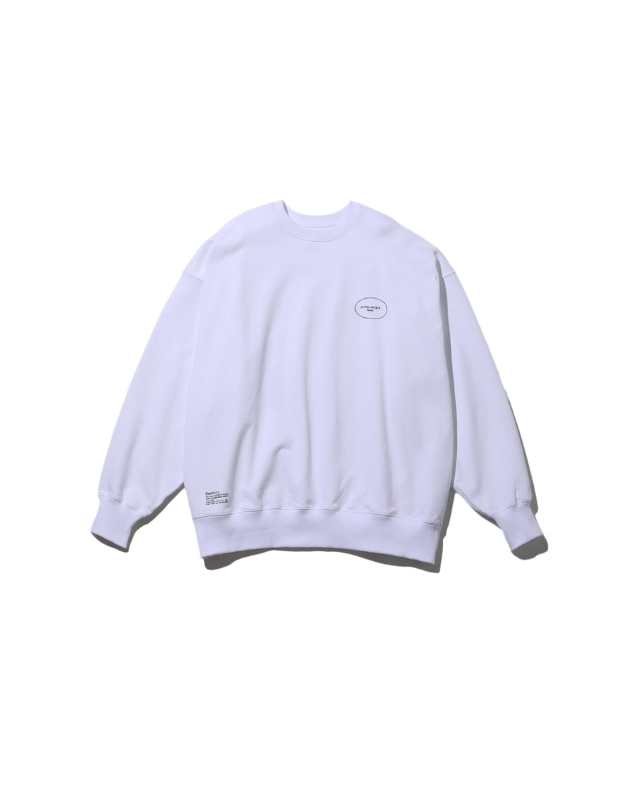 AS×FS LIGHT OZ CREW NECK SWEAT “COMIC”