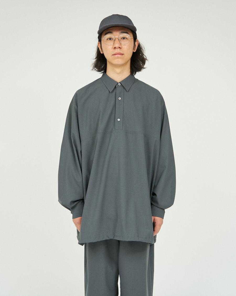 WOOLY CLOTH ANORAK SHIRT