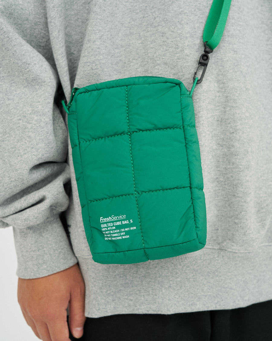 QUILTED CUBE BAG_S