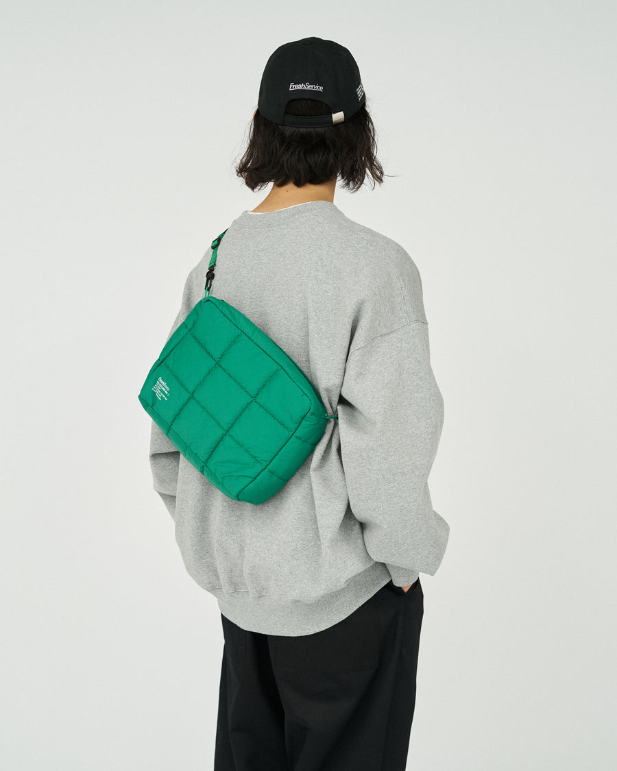 QUILTED CUBE BAG_L