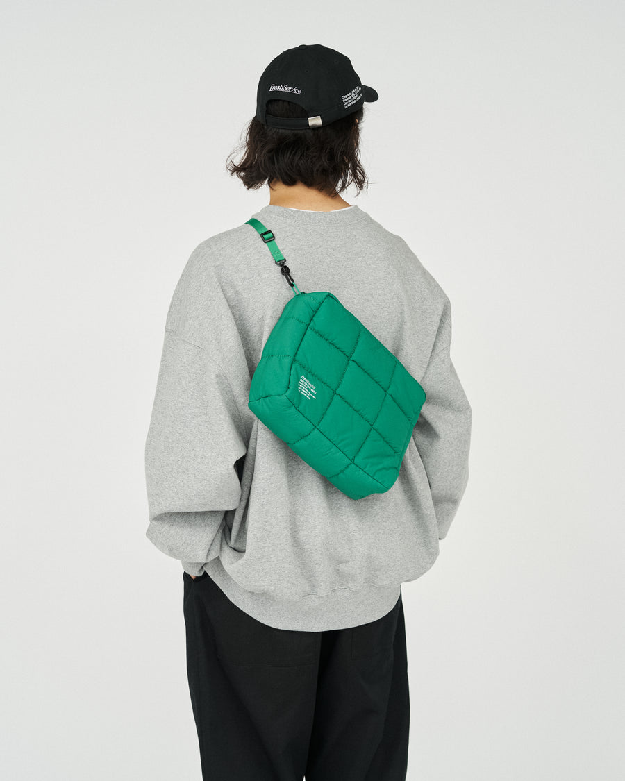 QUILTED CUBE BAG_L