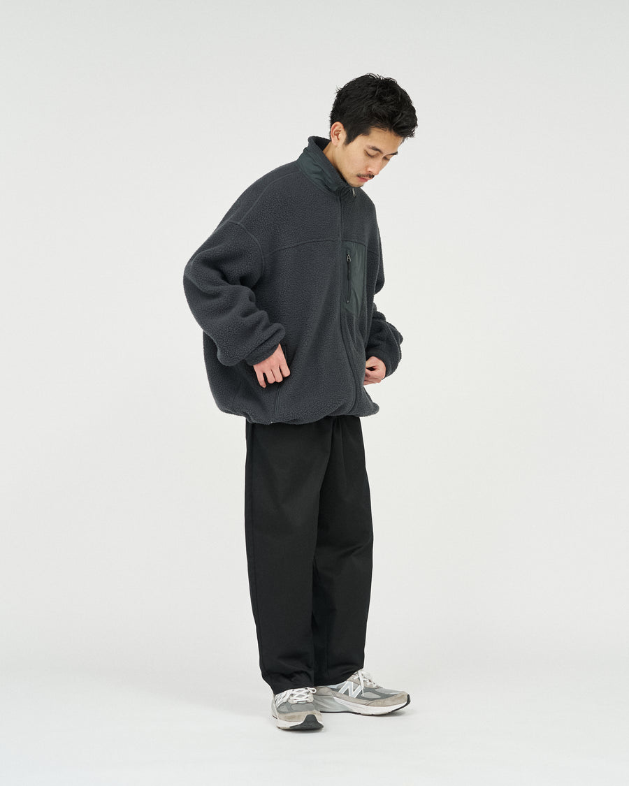 HEAVY FLEECE ZIP-UP JACKET