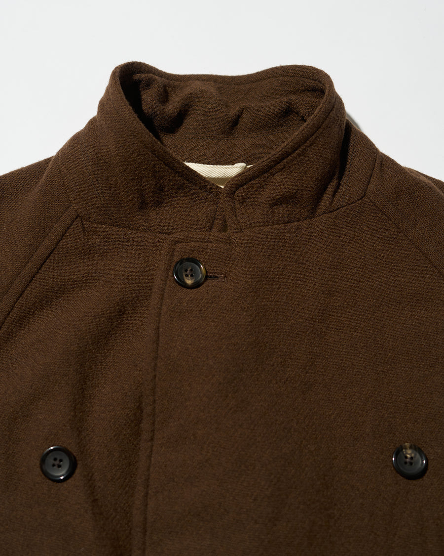 Classic Wool Double-Breasted Coat