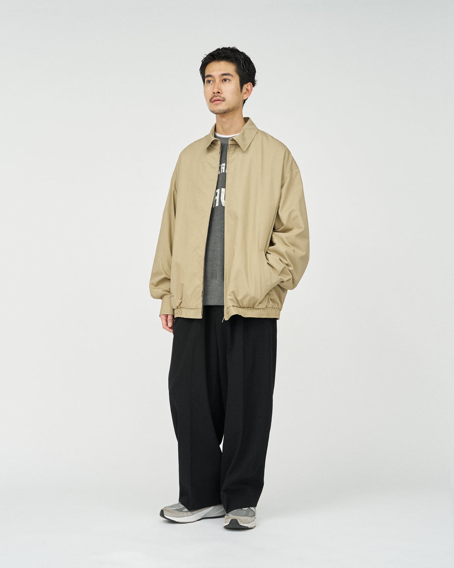 POWDER COTTON SWING TOP BLOUSON