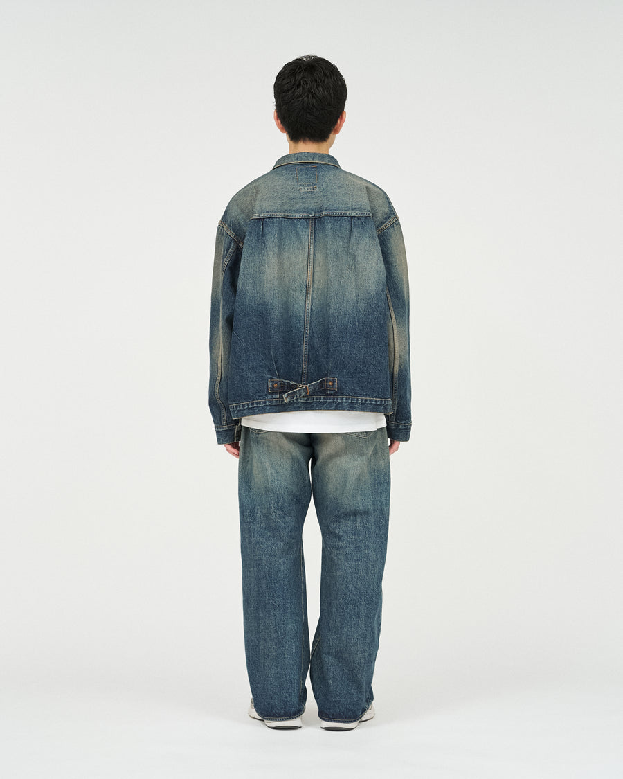 CLASSIC HEAVY KIBATA SHUTTLE HYPER BIG WWII 1943 DENIM JEANS