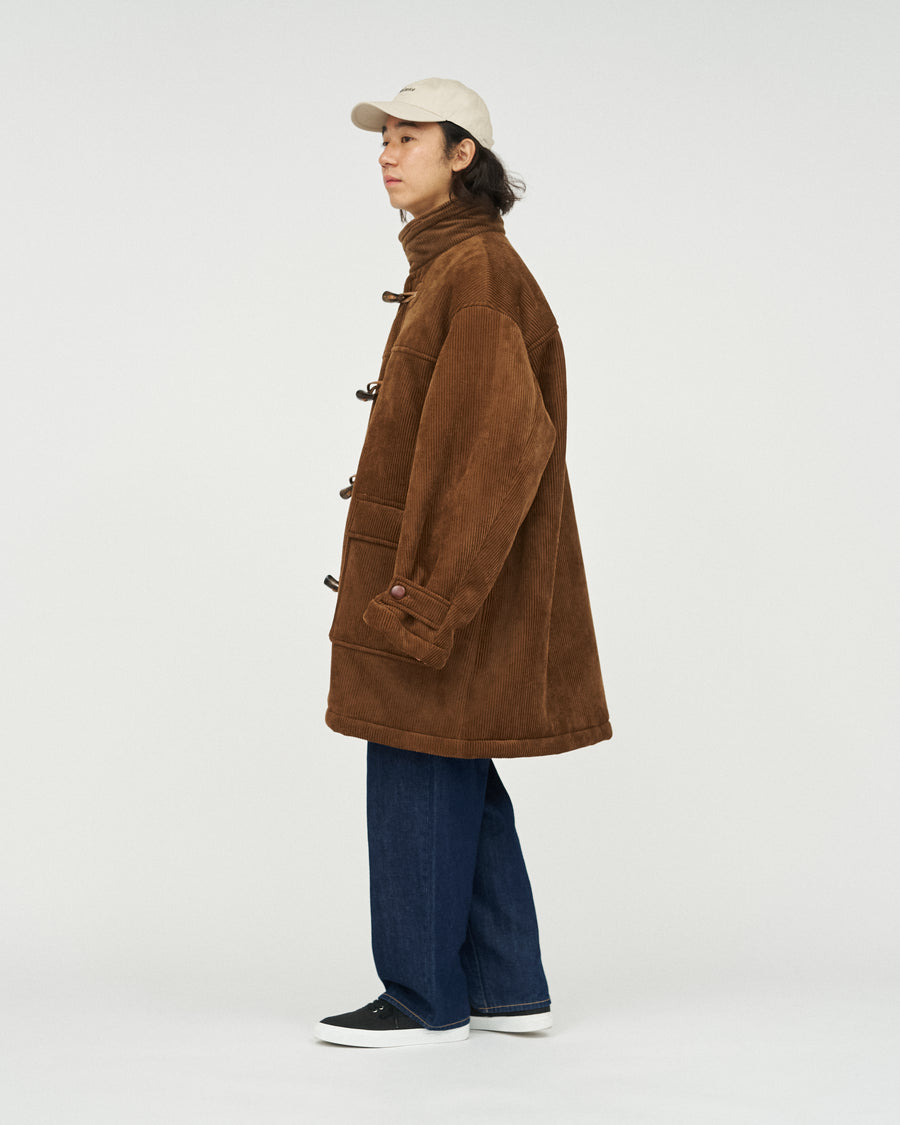SHERPA CORDUROY DUFFLE COAT