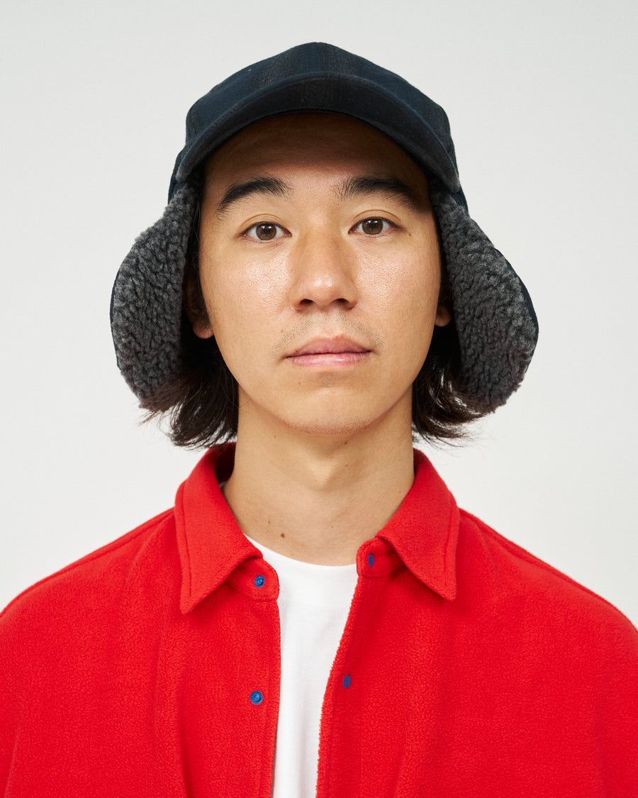 FLANNEL CHECK TRAPPER CAP