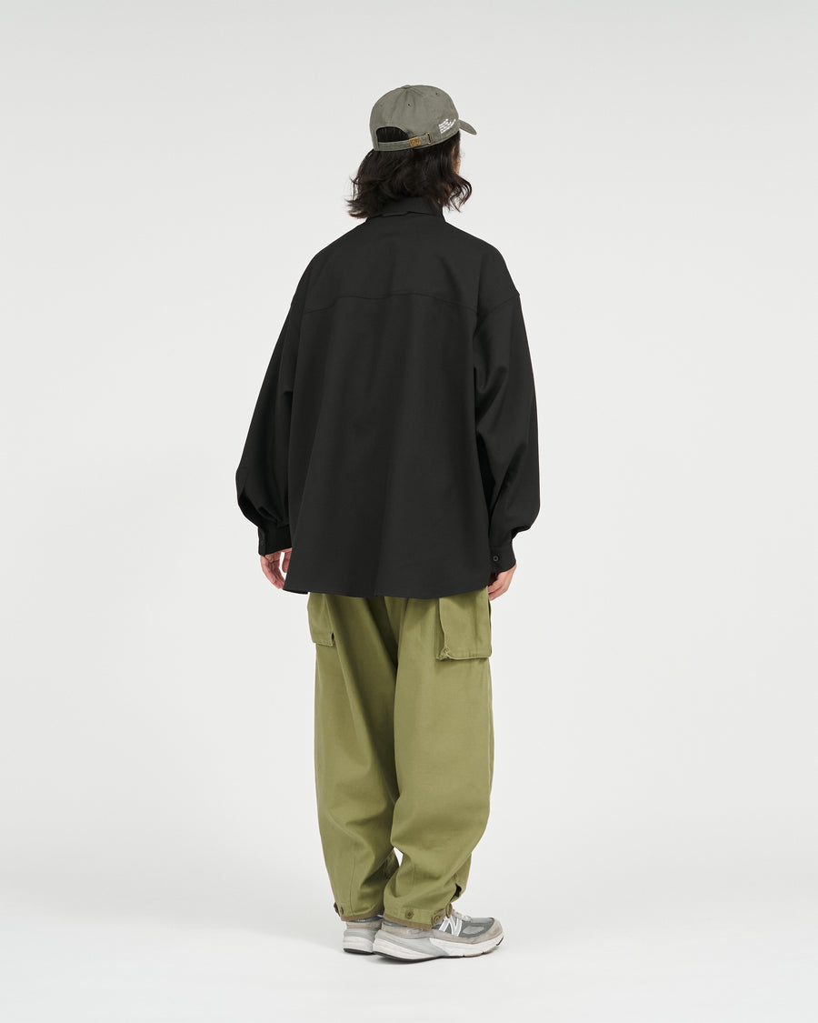 WOOLY TWILL TECH SHIRT