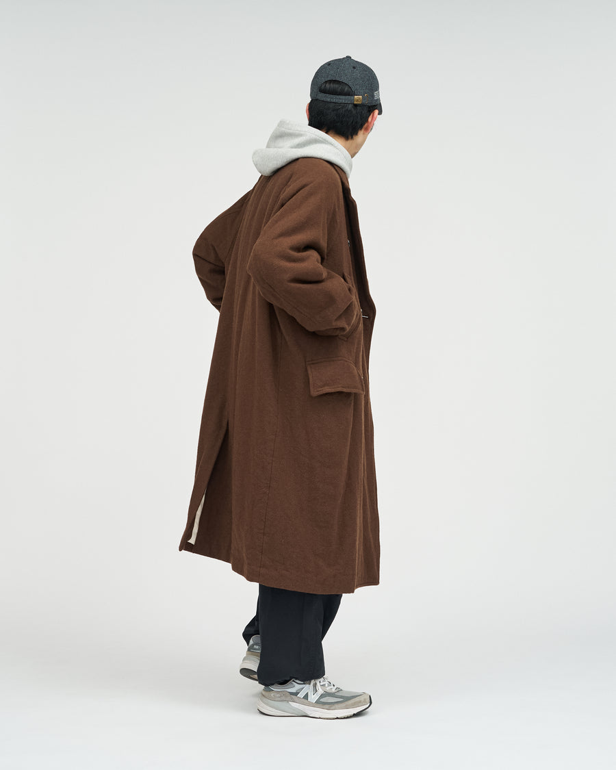 Classic Wool Double-Breasted Coat