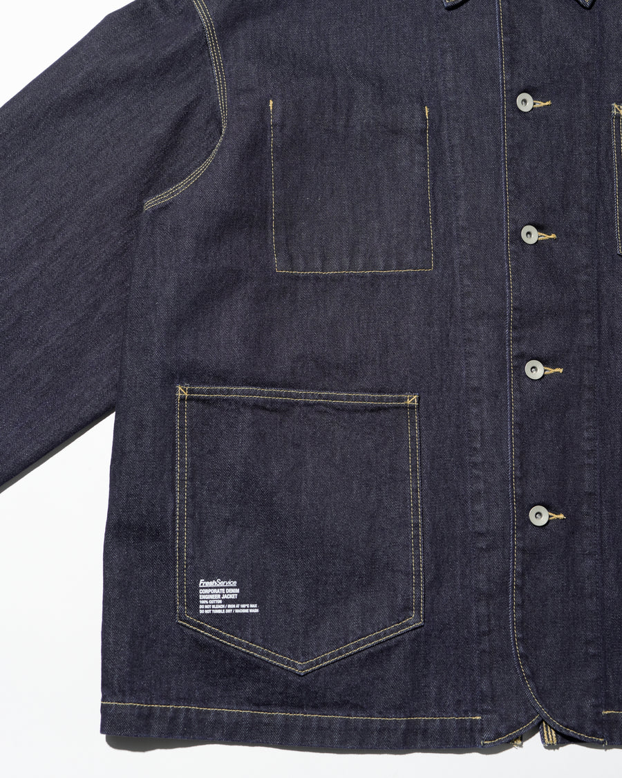 CORPORATE DENIM ENGINEER JACKET(ONE WASH) – FreshService® official