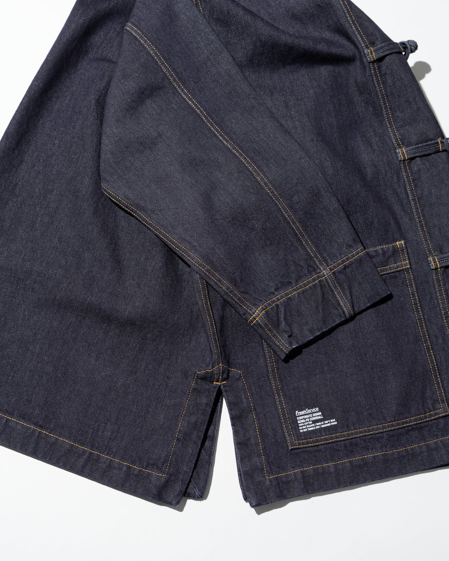 【美品】FreshService denim coverall 中古・古着通販】FreshService (フレッシュサービス) DENIM KUNG-FU