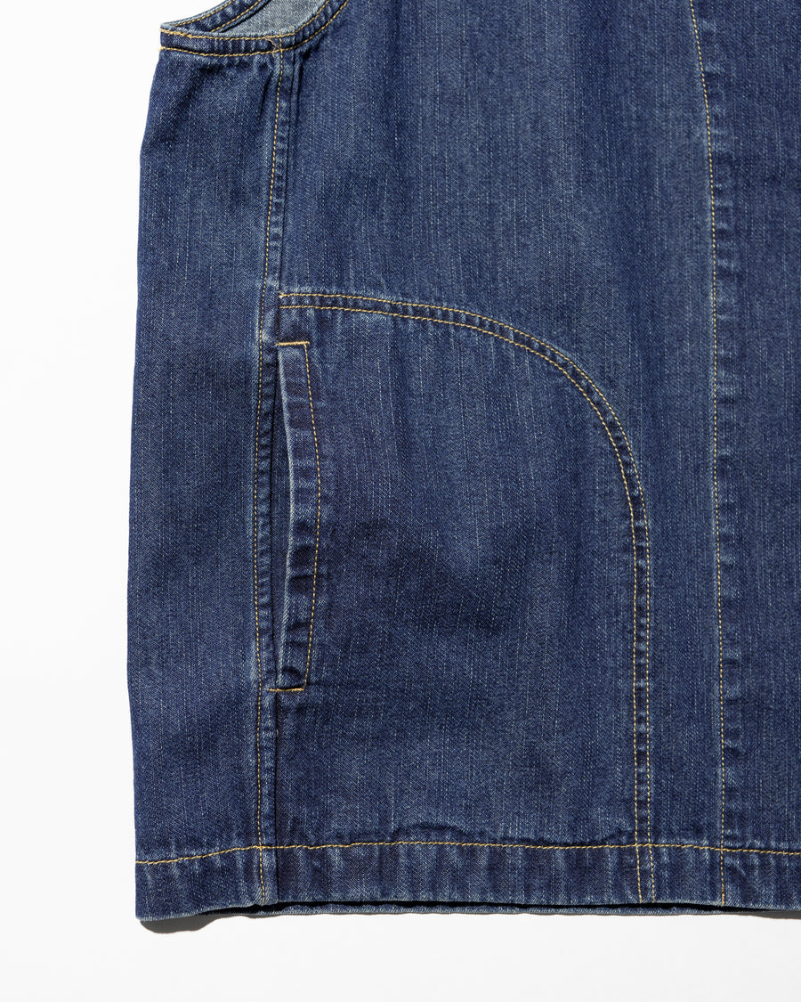 WORKERS DENIM VEST(FADE INDIGO) – FreshService® official site WORKERS DENIM VEST(FADE INDIGO) – FreshService® official site