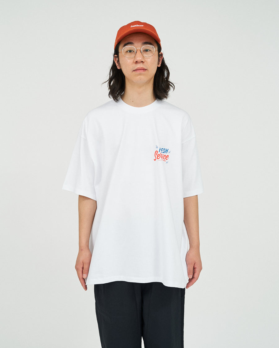 CORPORATE PRINTED S/S TEE ”ALL DAY ALL NIGHT ”
