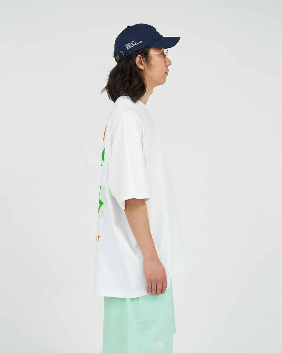 CORPORATE PRINTED S/S TEE ”ALL DAY ALL NIGHT ”