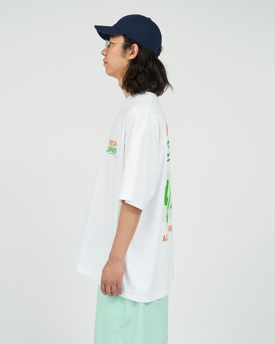 CORPORATE PRINTED S/S TEE ”ALL DAY ALL NIGHT ”