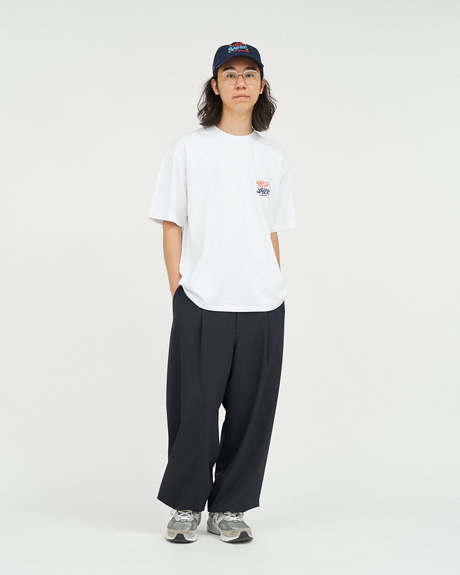CORPORATE PRINTED S/S TEE ”ALL DAY ALL NIGHT ”