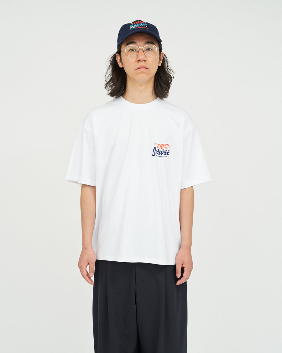 CORPORATE PRINTED S/S TEE ”ALL DAY ALL NIGHT ”
