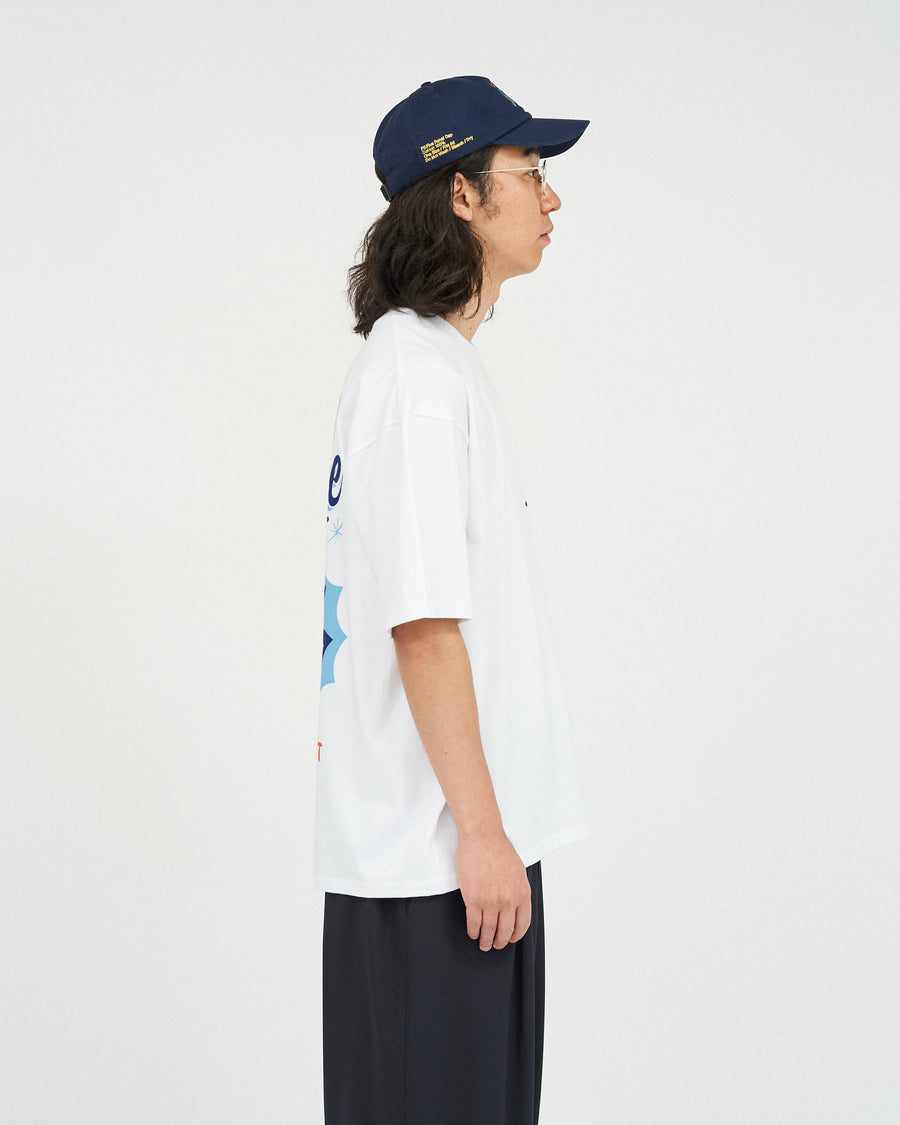 CORPORATE PRINTED S/S TEE ”ALL DAY ALL NIGHT ”