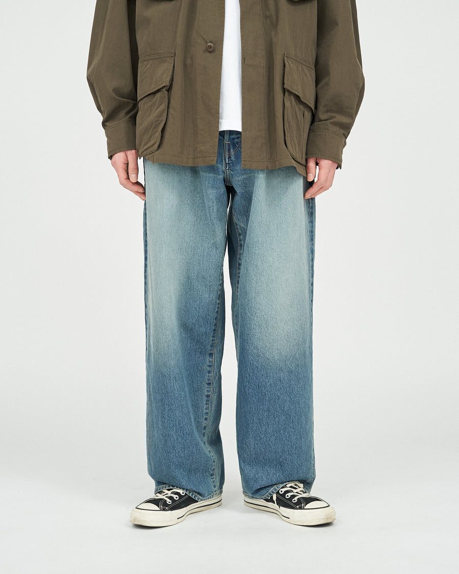 13.5oz Denim Pants Wide