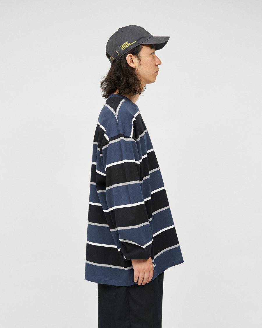 MULTI BORDER L/S TEE