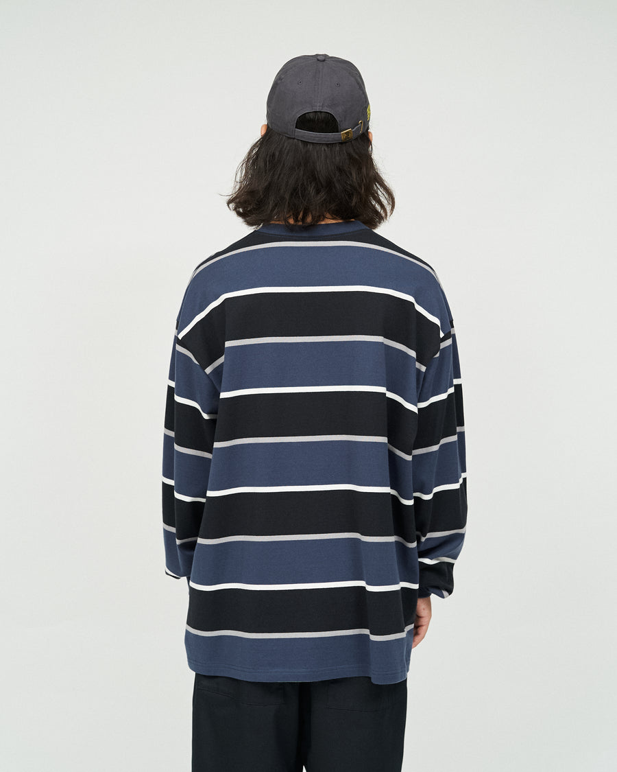 MULTI BORDER L/S TEE