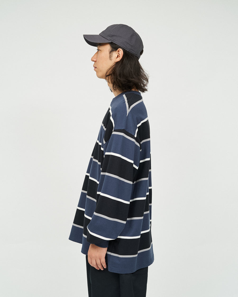 MULTI BORDER L/S TEE