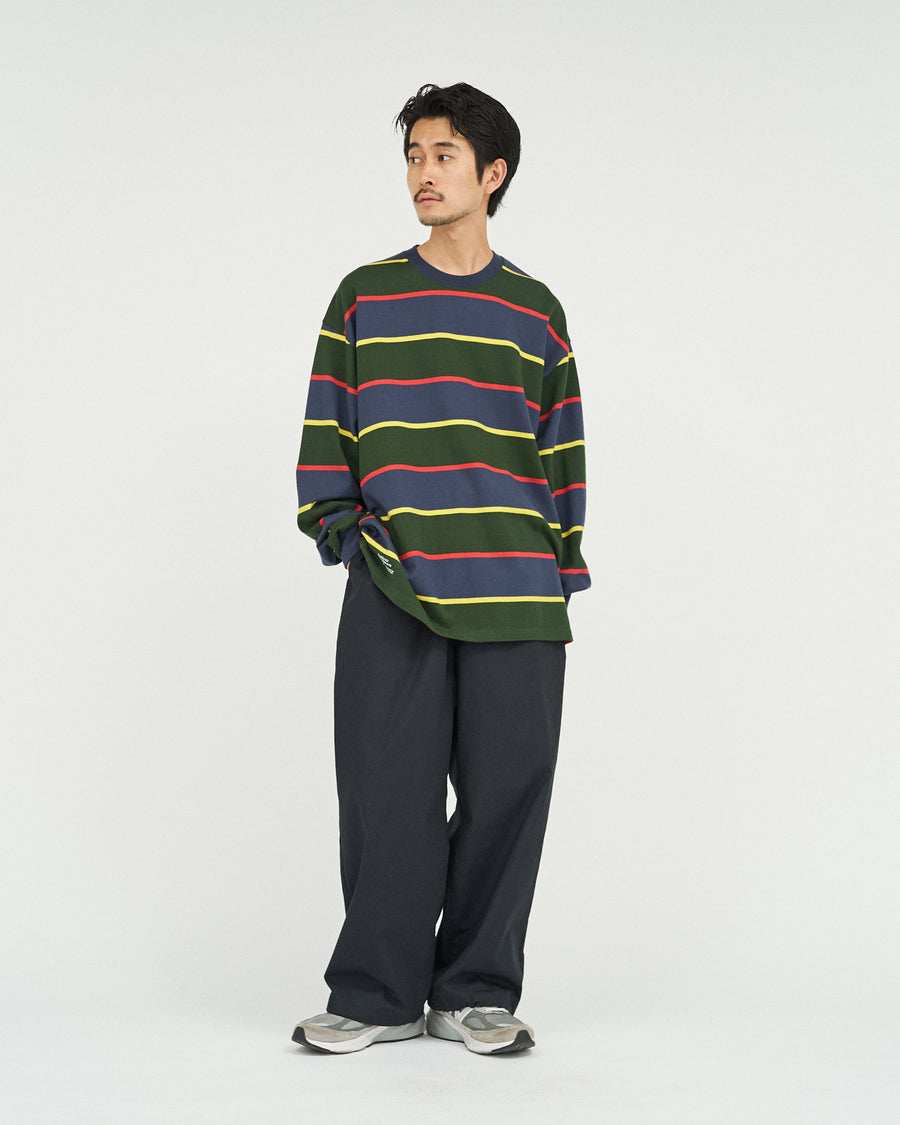 MULTI BORDER L/S TEE