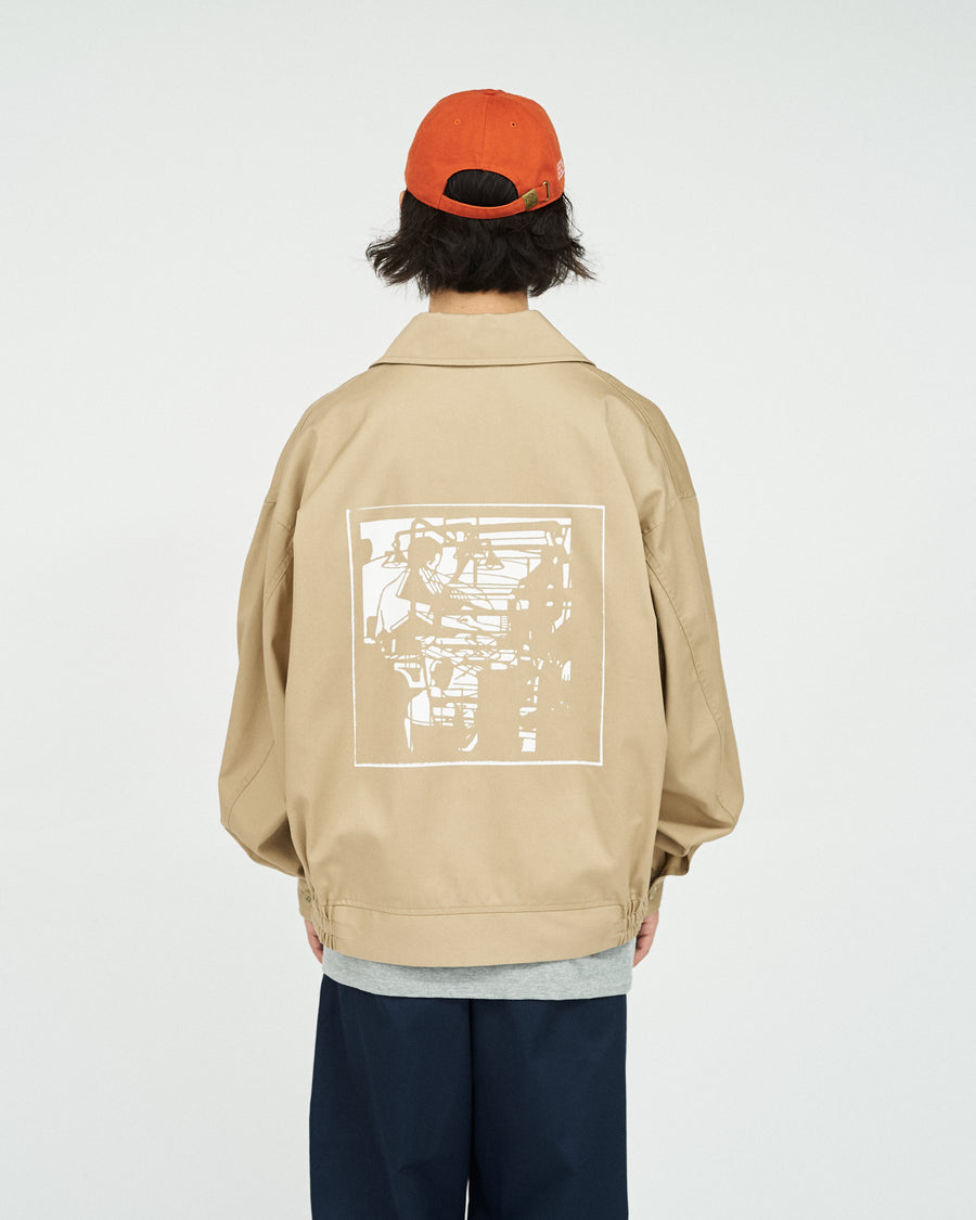 AS×FS CORPORATE BLOUSON “LITHOGRAPH”