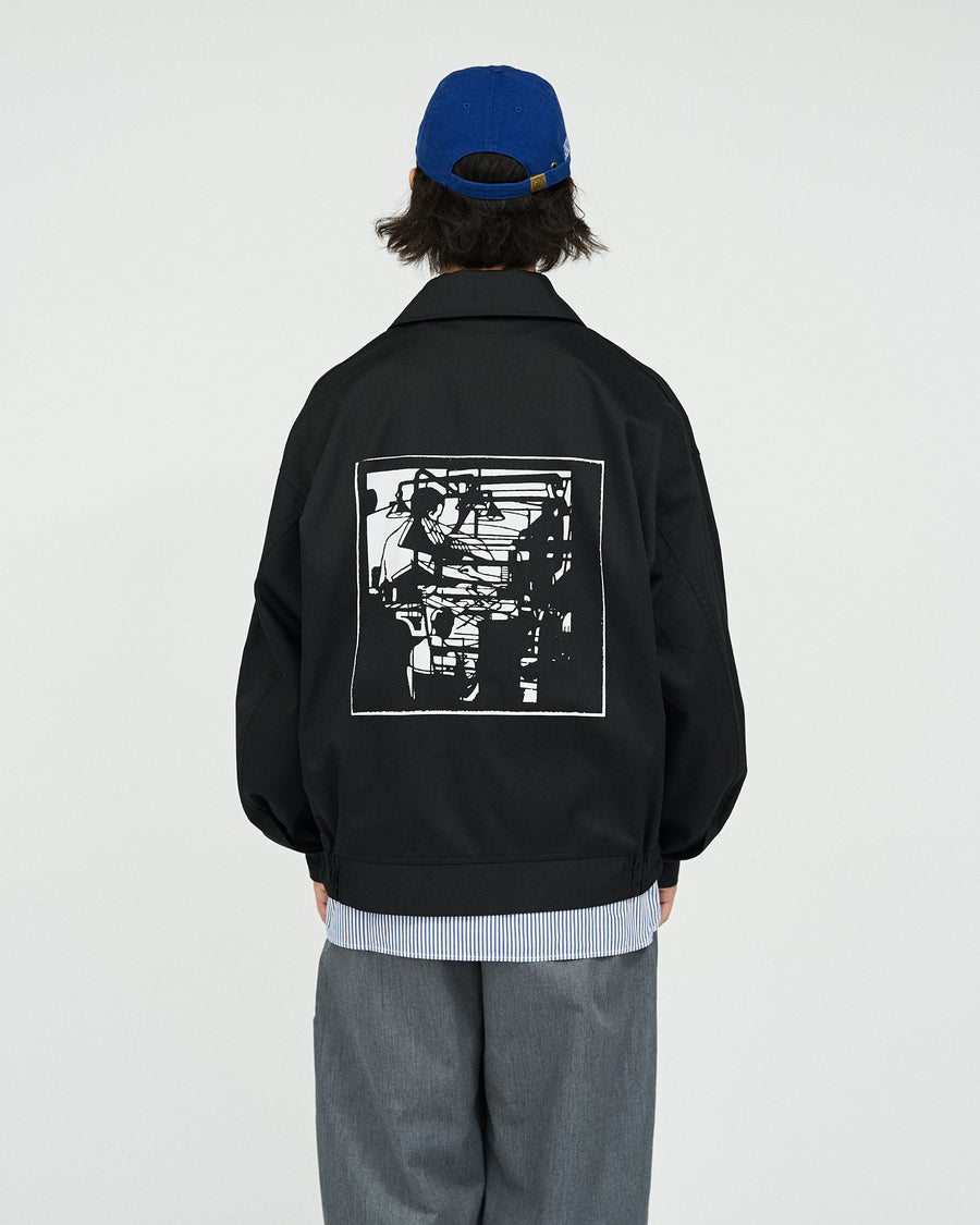 AS×FS CORPORATE BLOUSON “LITHOGRAPH”