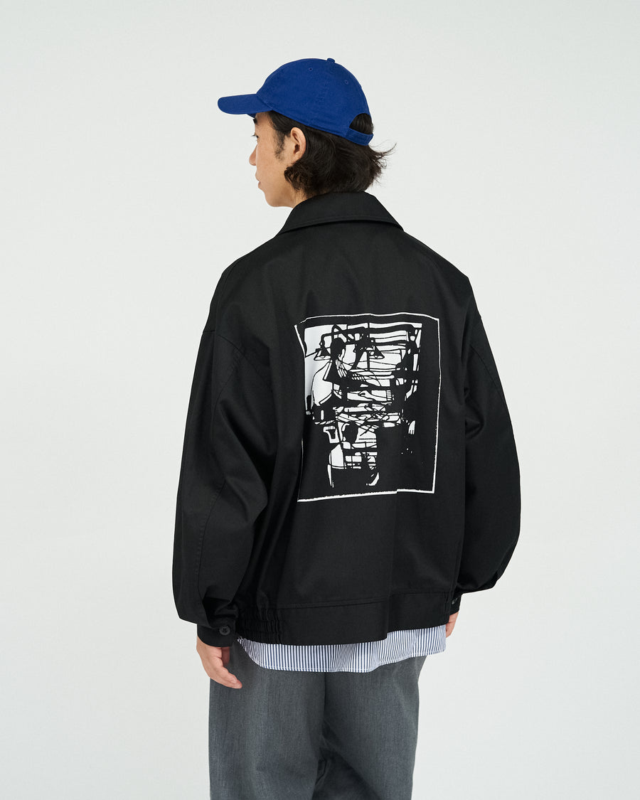 AS×FS CORPORATE BLOUSON “LITHOGRAPH”