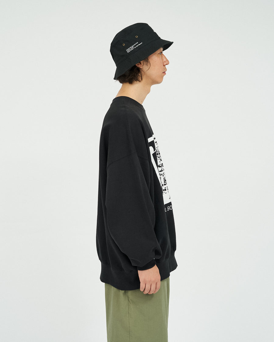 AS×FS LIGHT OZ CREW NECK SWEAT  “LITHOGRAPH”